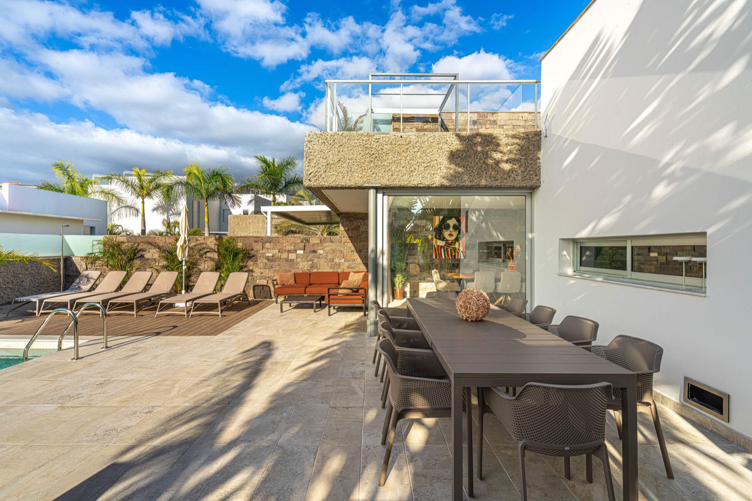 Villa 32 exterior and pool terrace