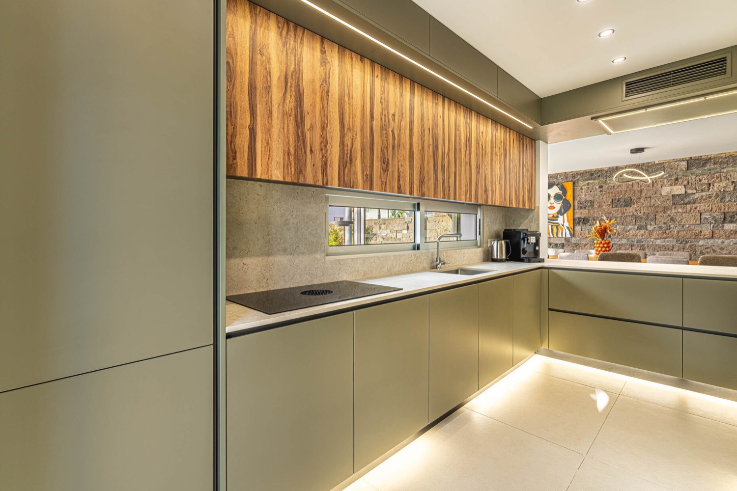Equipped kitchen at Villa 32